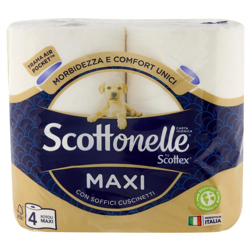 Scottonelle Carta Igienica Rotoli Maxi 4 pz