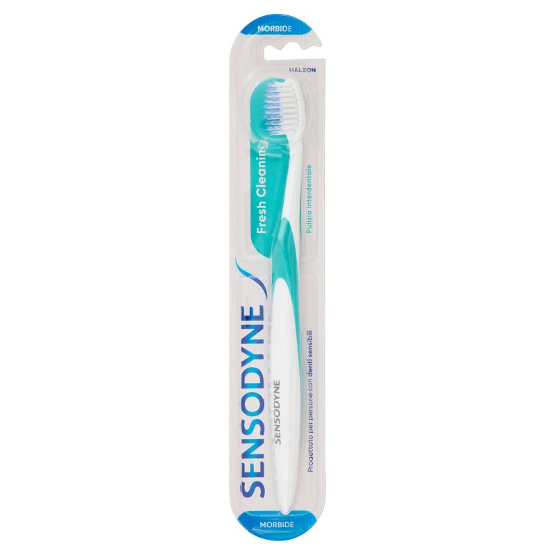 Sensodyne Spazzolino per Denti Sensibili Fresh Cleaning con Setole Morbide