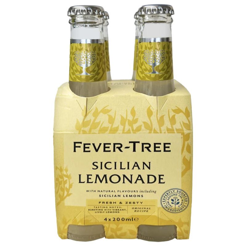 Fever Tree Sicilian Lemonade 4x200 ml