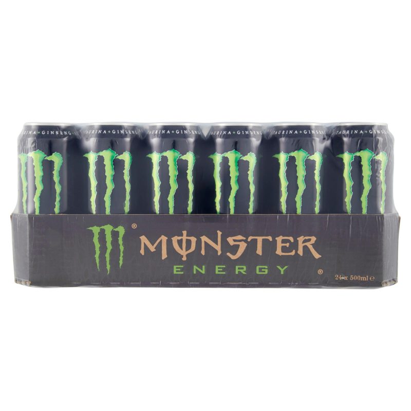 Monster green da 0,5 l confezione da 24