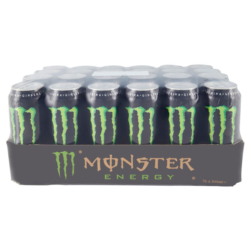 Monster green da 0,5 l confezione da 24