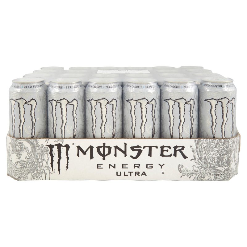 Monster Ultra White lattine da 500ml confezione da 24