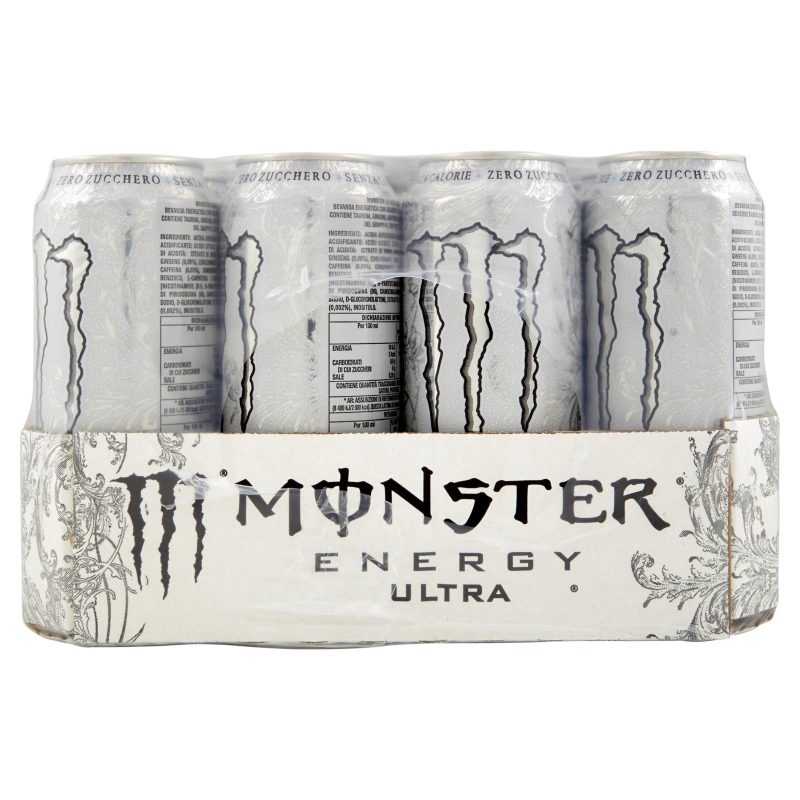 Monster Ultra White lattine da 500ml confezione da 24