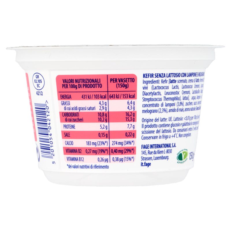 Fage Kefir Lampone & Melograno 150 g