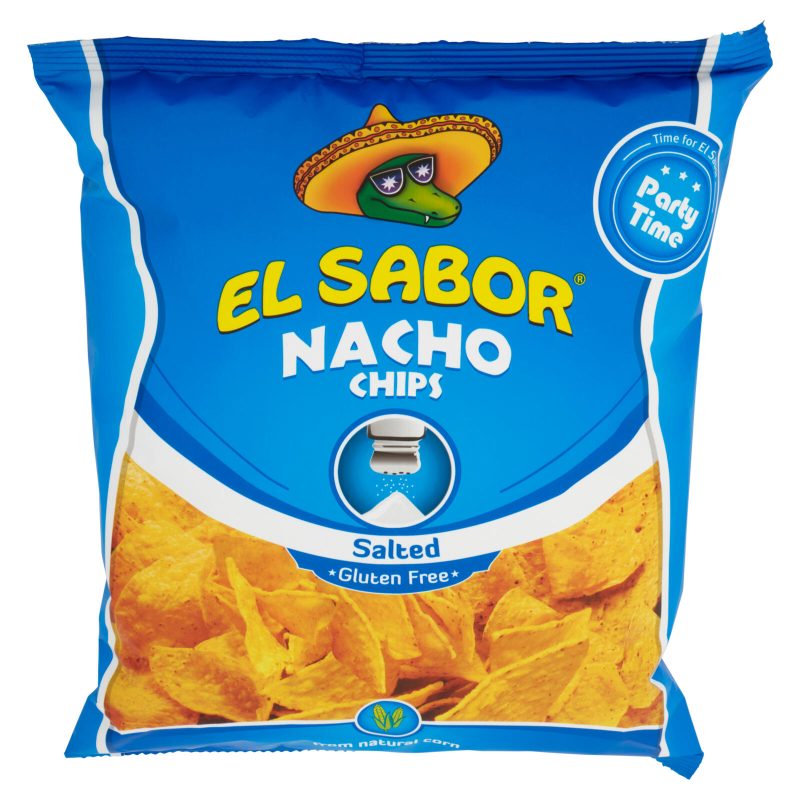 El Sabor Nacho Chips Salted 225 g