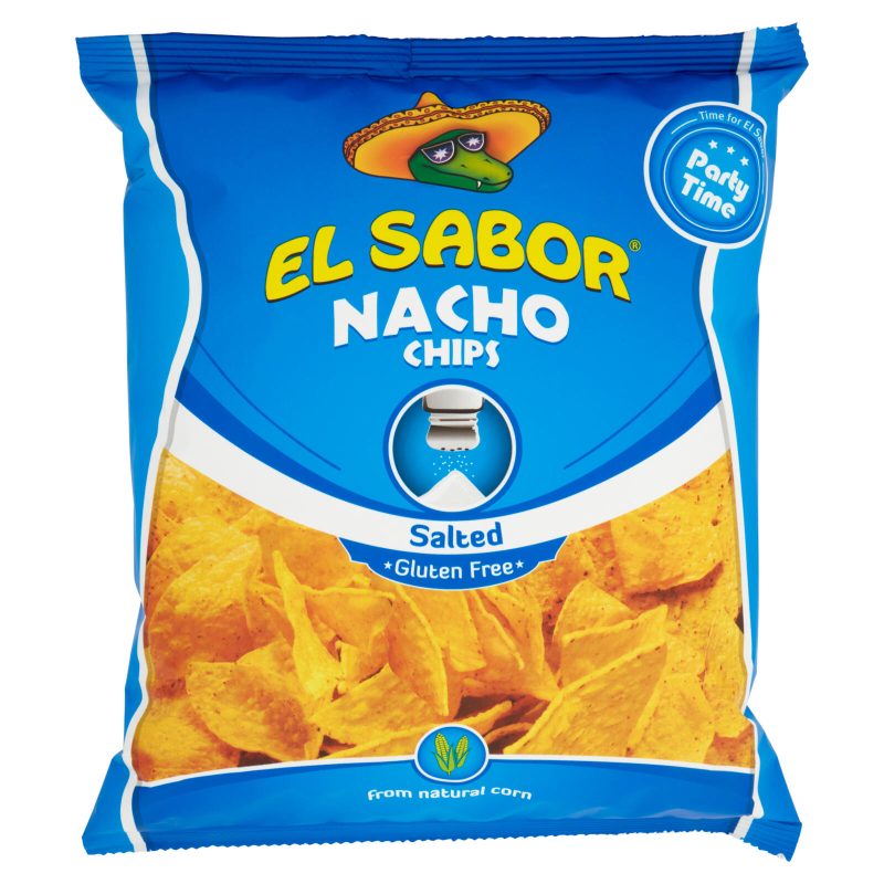 El Sabor Nacho Chips Salted 225 g