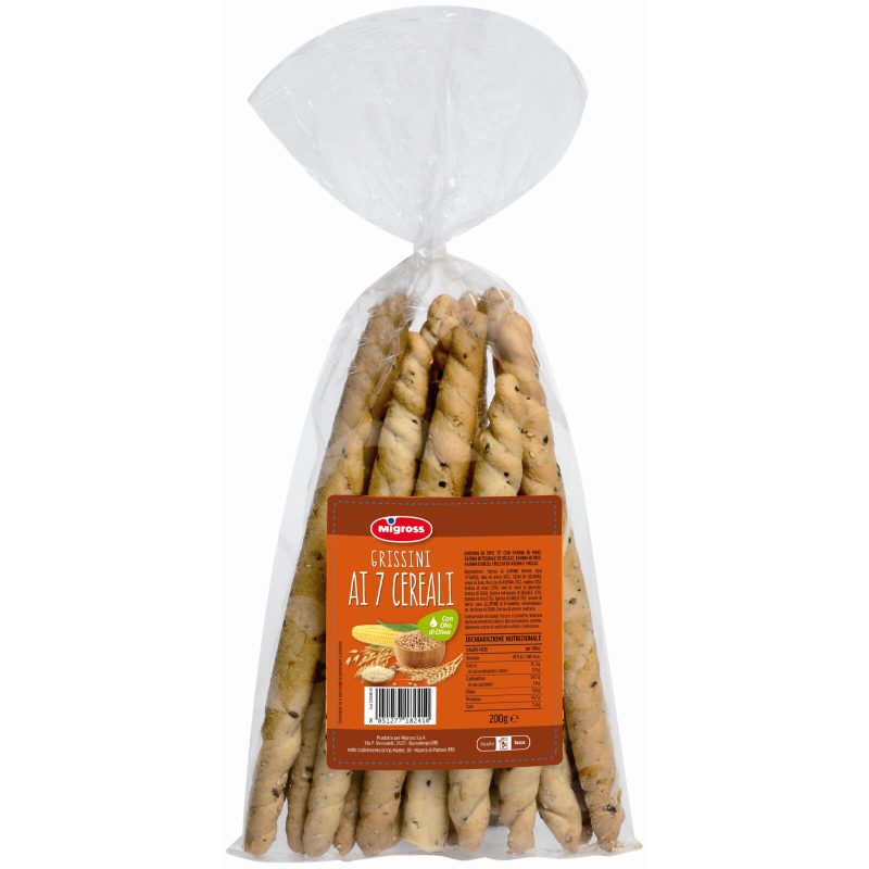 Migross Grissini ai 7 Cereali 200 g