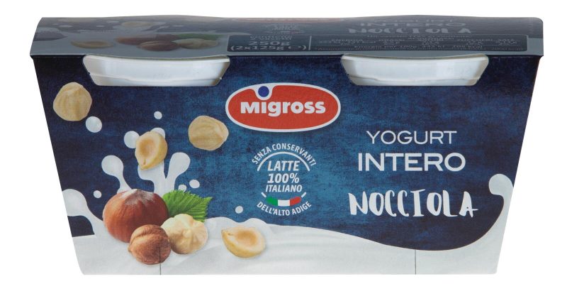 Migross Yogurt Intero alla Nocciola 2x125 g