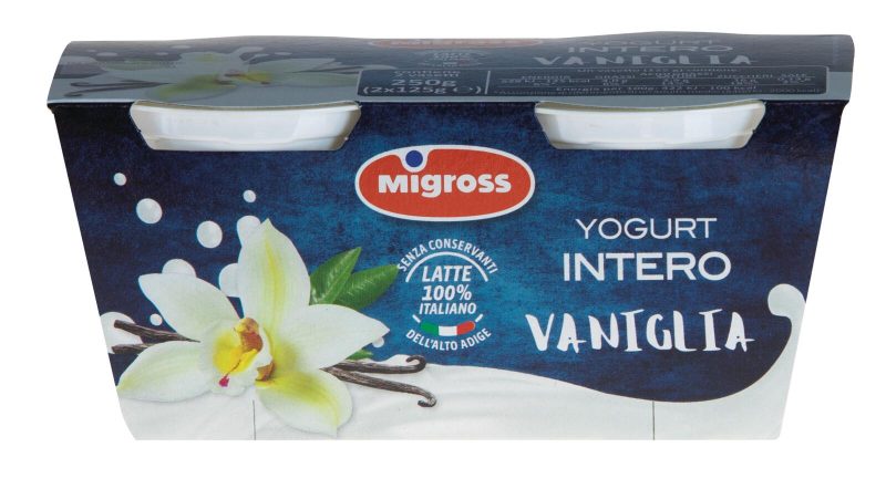 Migross Yogurt Intero alla Vaniglia 2x125 g