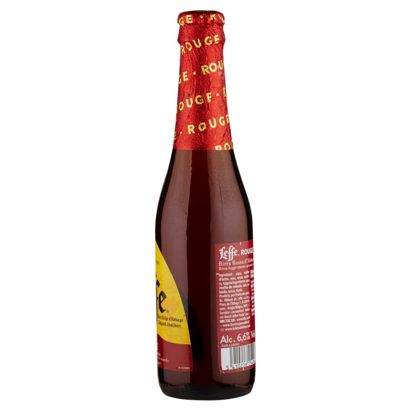 LEFFE ROUGE Birra rossa belga d'abbazia doppio malto bottiglia 33cl