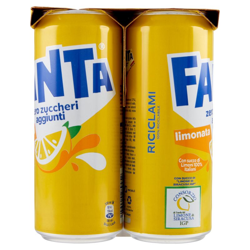 Fanta Zero Lemon 6 x 33 cl