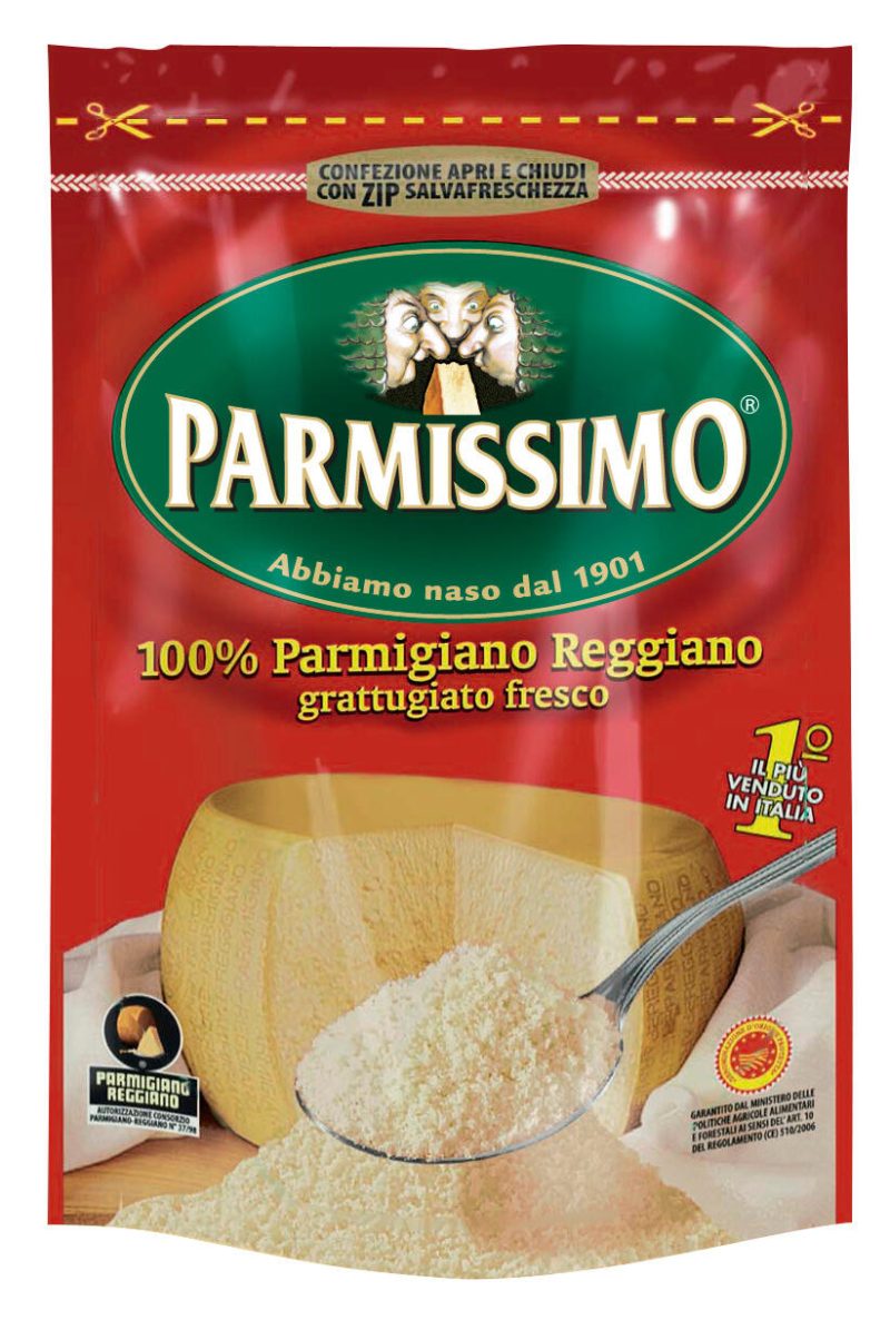 Parmissimo Parmigiano Reggiano DOP grattugiato fresco 90 g