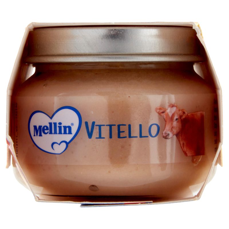 MELLIN Omogeneizzato di carne di Vitello 2 x 80 g