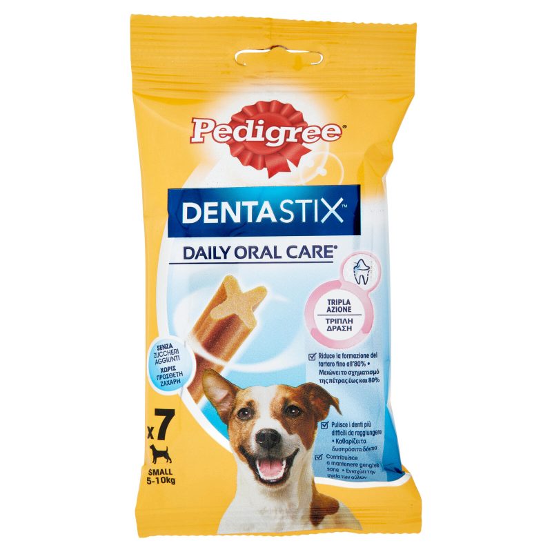 Pedigree Dentastix Snack per igiene orale Cane Piccolo 7 Pezzi 110 g