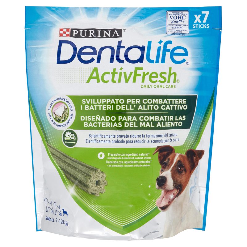 PURINA DENTALIFE ActivFresh Taglia Small busta 7 Sticks 115 g