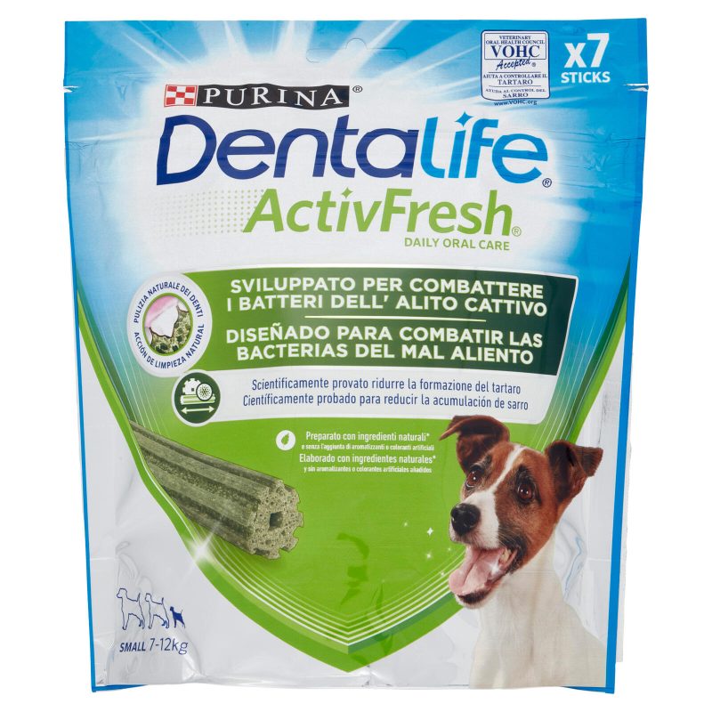 PURINA DENTALIFE ActivFresh Taglia Small busta 7 Sticks 115 g