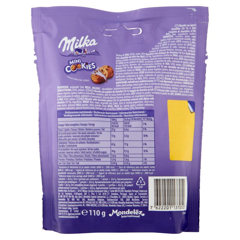 Milka Mini Cookies 110 g