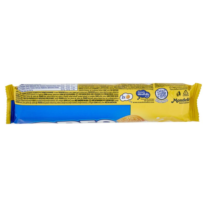 Oreo Golden, biscotti con crema alla vaniglia - 154g