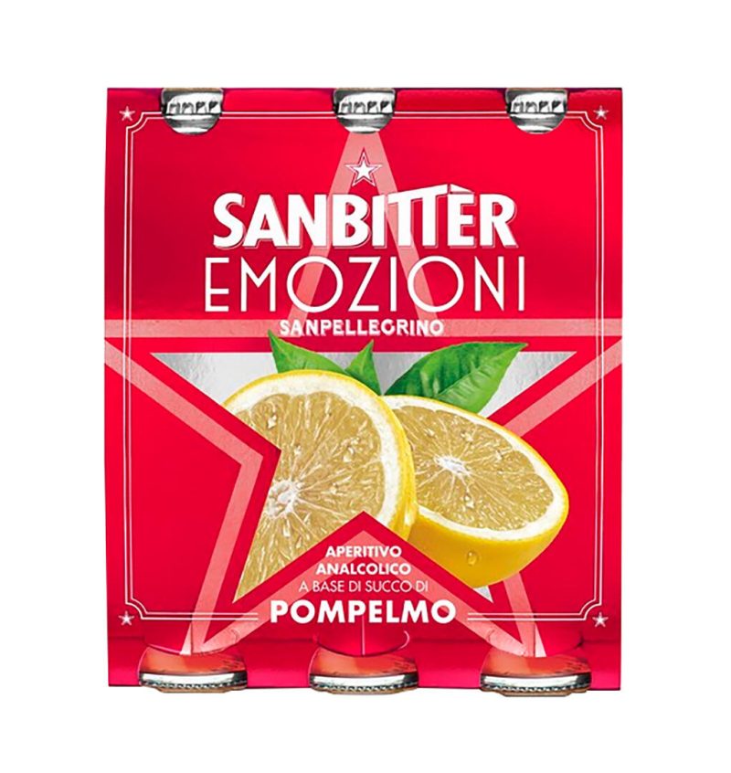 SANBITTÈR Pompelmo 3x20cl