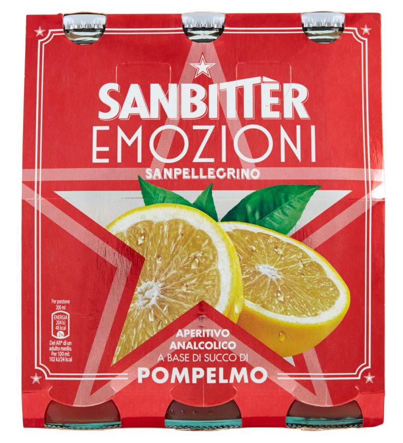 SANBITTÈR Pompelmo 3x20cl