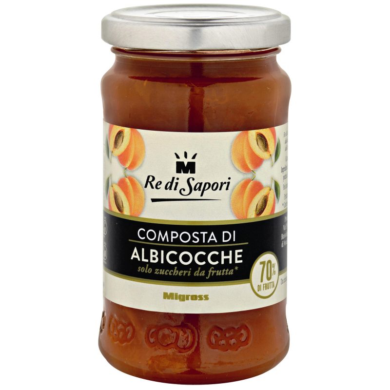 Re di Sapori Composta di albicocche 240 g