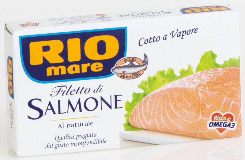 Rio mare Filetto di Salmone al Naturale al Vapore 150 g