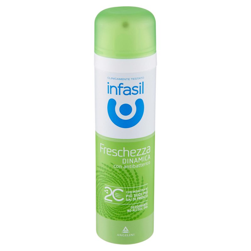 infasil Freschezza Dinamica Deodorante Spray con antibatterico 150 ml