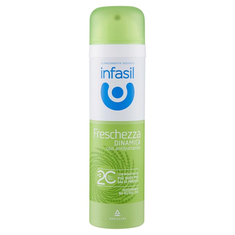 infasil Freschezza Dinamica Deodorante Spray con antibatterico 150 ml