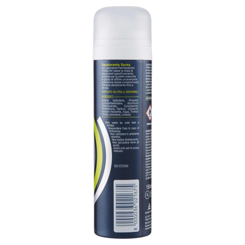 infasil Uomo Derma48H Deodorante Spray dry 150 ml