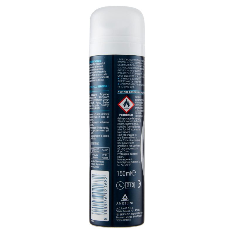 infasil Uomo Derma48H Deospray fresh 150 ml