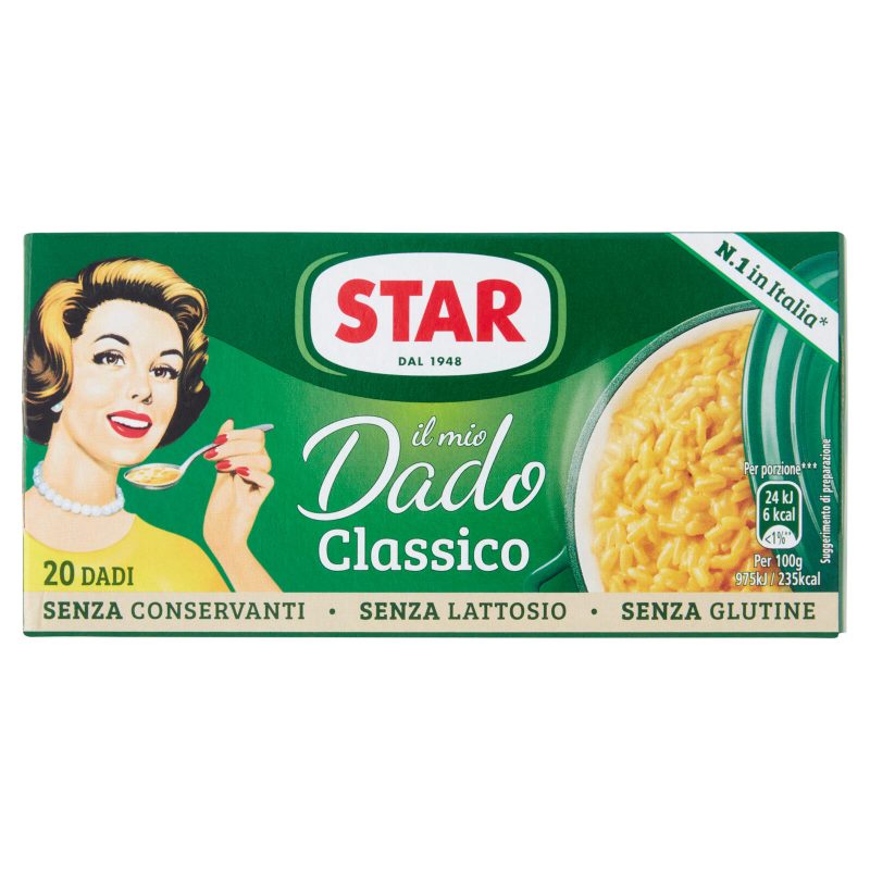 Star il mio Dado Classico 20 Dadi 200 g