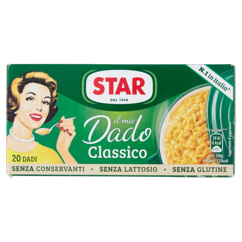 Star il mio Dado Classico 20 Dadi 200 g