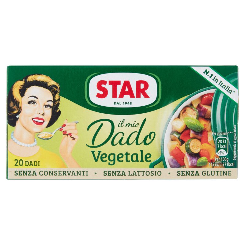 Star il mio Dado Vegetale 20 Dadi 200 g