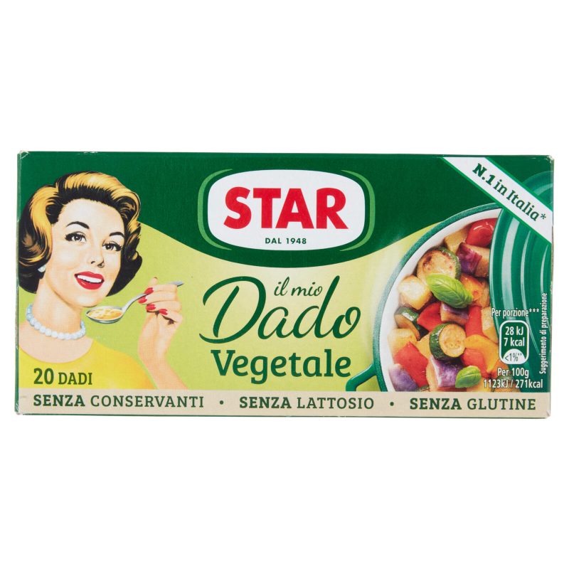 Star il mio Dado Vegetale 20 Dadi 200 g