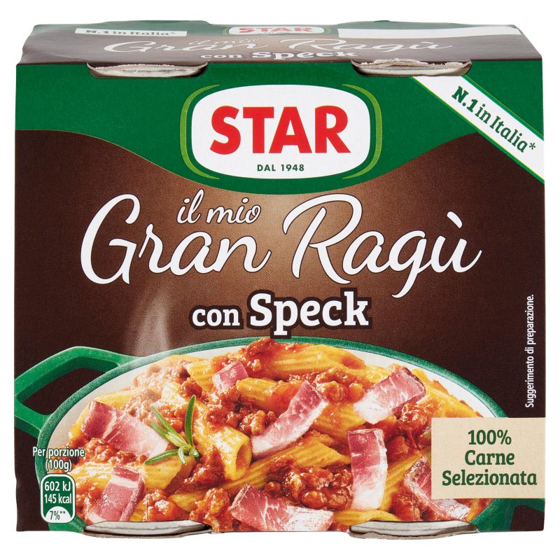 Star il mio Gran Ragù con Speck 2 x 180 g