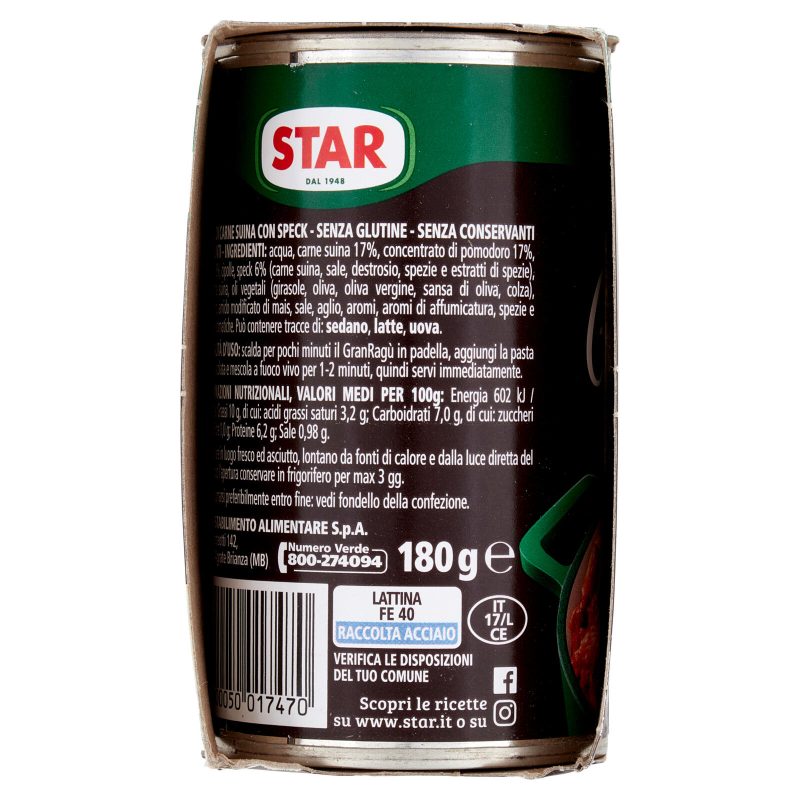 Star il mio Gran Ragù con Speck 2 x 180 g