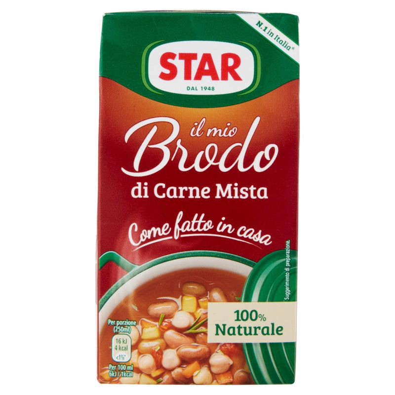 Star il mio Brodo di Carne Mista 500 ml