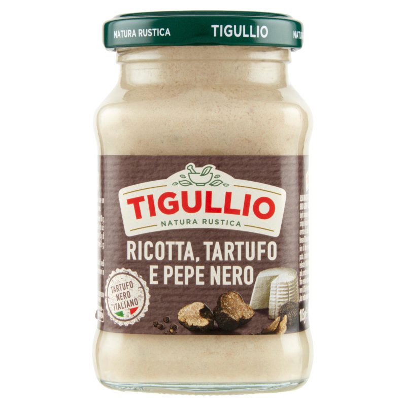 Tigullio Ricotta, Tartufo e Pepe Nero 185 g