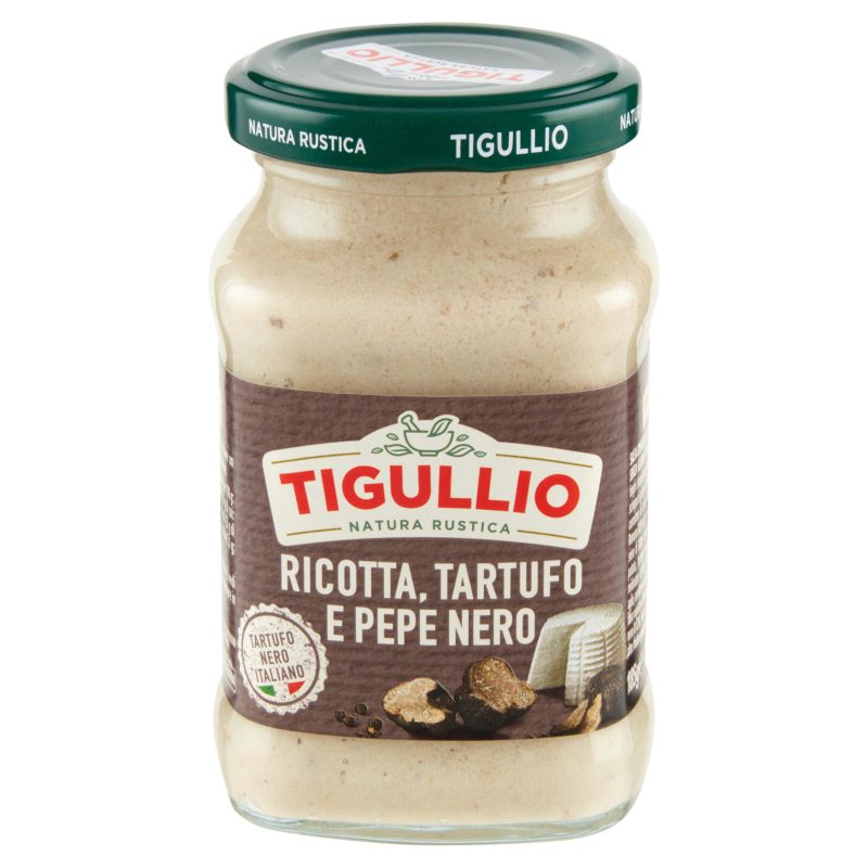 Tigullio Ricotta, Tartufo e Pepe Nero 185 g