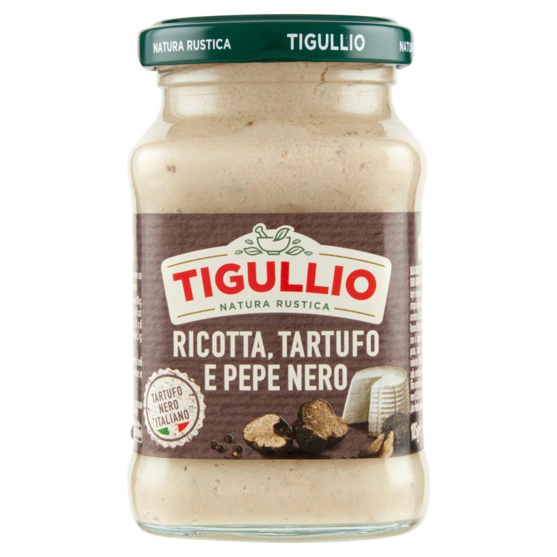 Tigullio Ricotta, Tartufo e Pepe Nero 185 g