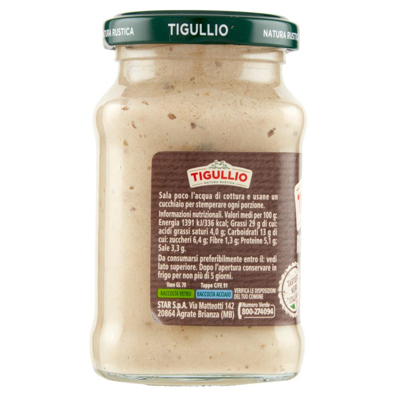 Tigullio Ricotta, Tartufo e Pepe Nero 185 g