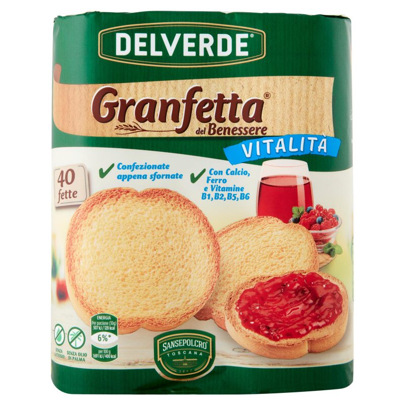 Delverde Granfetta del Benessere Vitalità 300 g