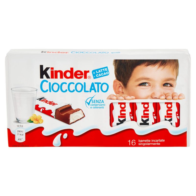 Kinder Cioccolato 16 x 12,5 g