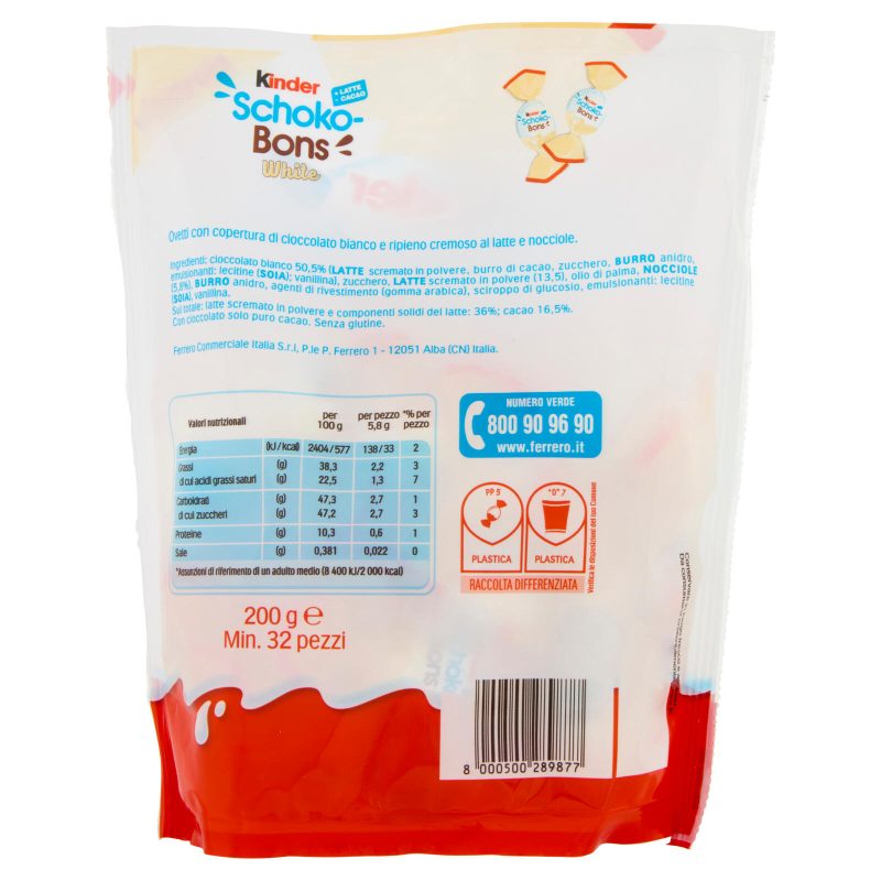 Kinder Schoko-Bons White 200 g