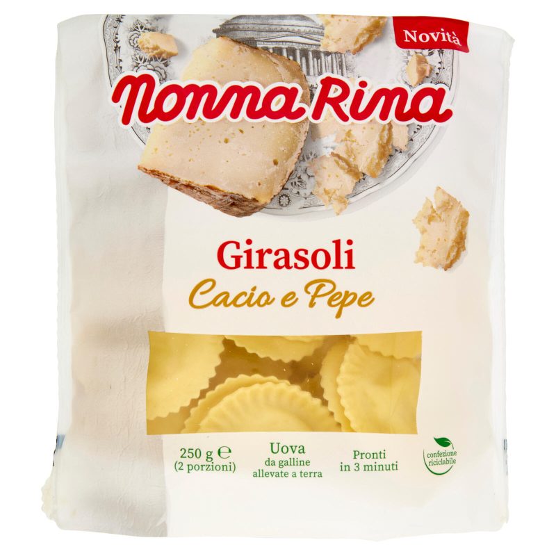 Nonna Rina Girasoli Cacio e Pepe 250 g