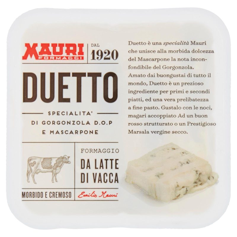 Mauri Duetto Specialità di Gorgonzola D.O.P. e Mascarpone 200 g