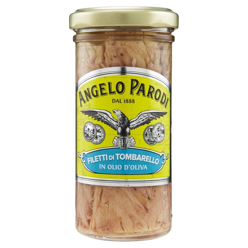 Angelo Parodi Filetti di Tombarello in Olio d'Oliva 150 g