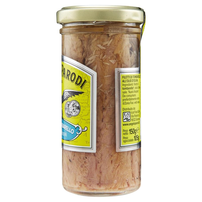 Angelo Parodi Filetti di Tombarello in Olio d'Oliva 150 g