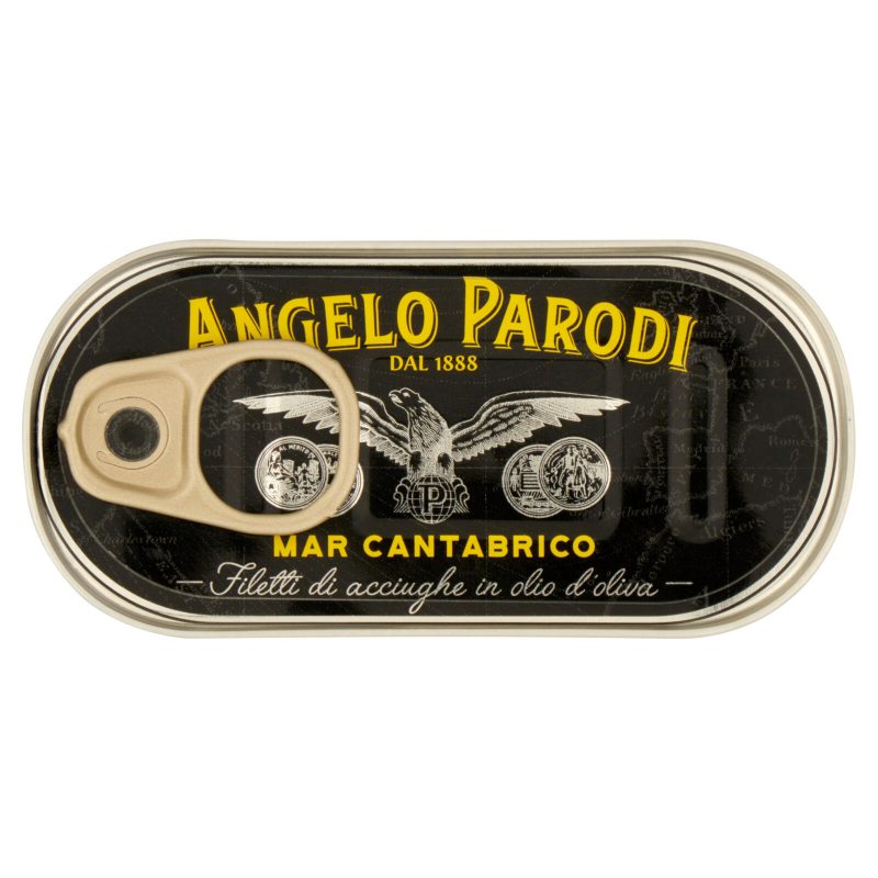 Angelo Parodi Filetti di acciughe Mar Cantabrico in olio d'oliva 50 g