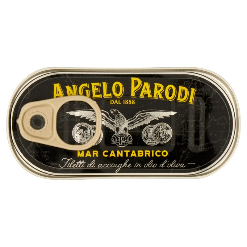 Angelo Parodi Filetti di acciughe Mar Cantabrico in olio d'oliva 50 g